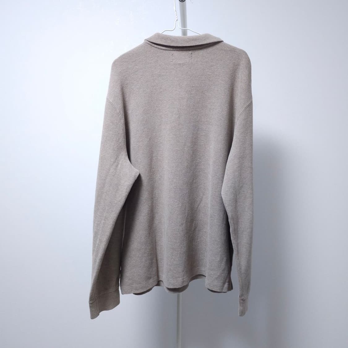 폴로 베이지 하프집업 XL 상품이미지2