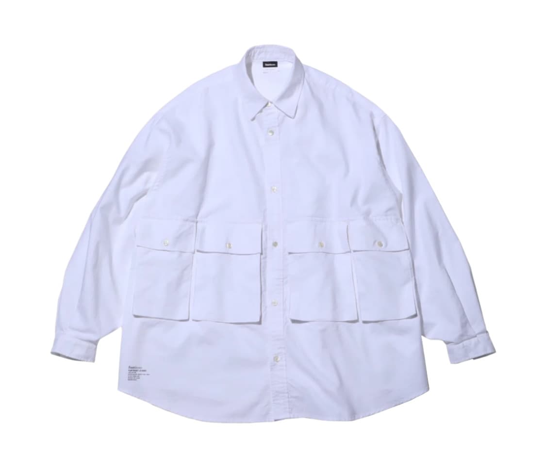 프레쉬서비스 freshservice 옥스포드 플랩 멀티포켓 셔츠 상품이미지2