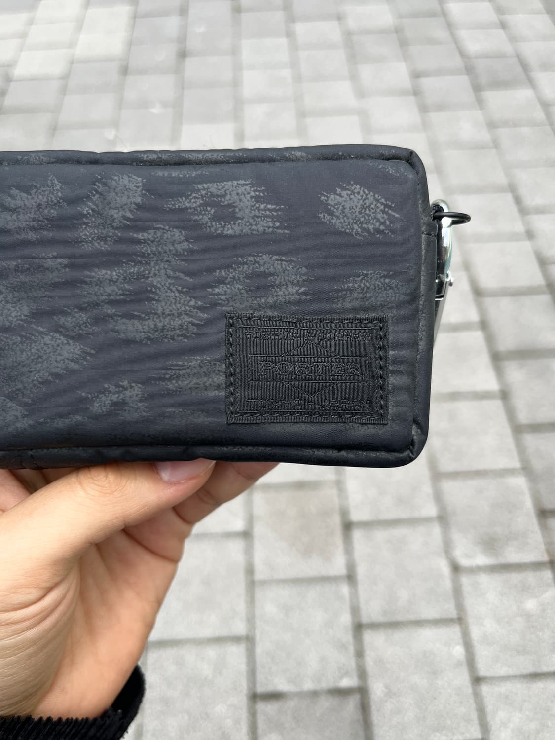 Porter 포터 레오파드 지갑 블랙 상품이미지2