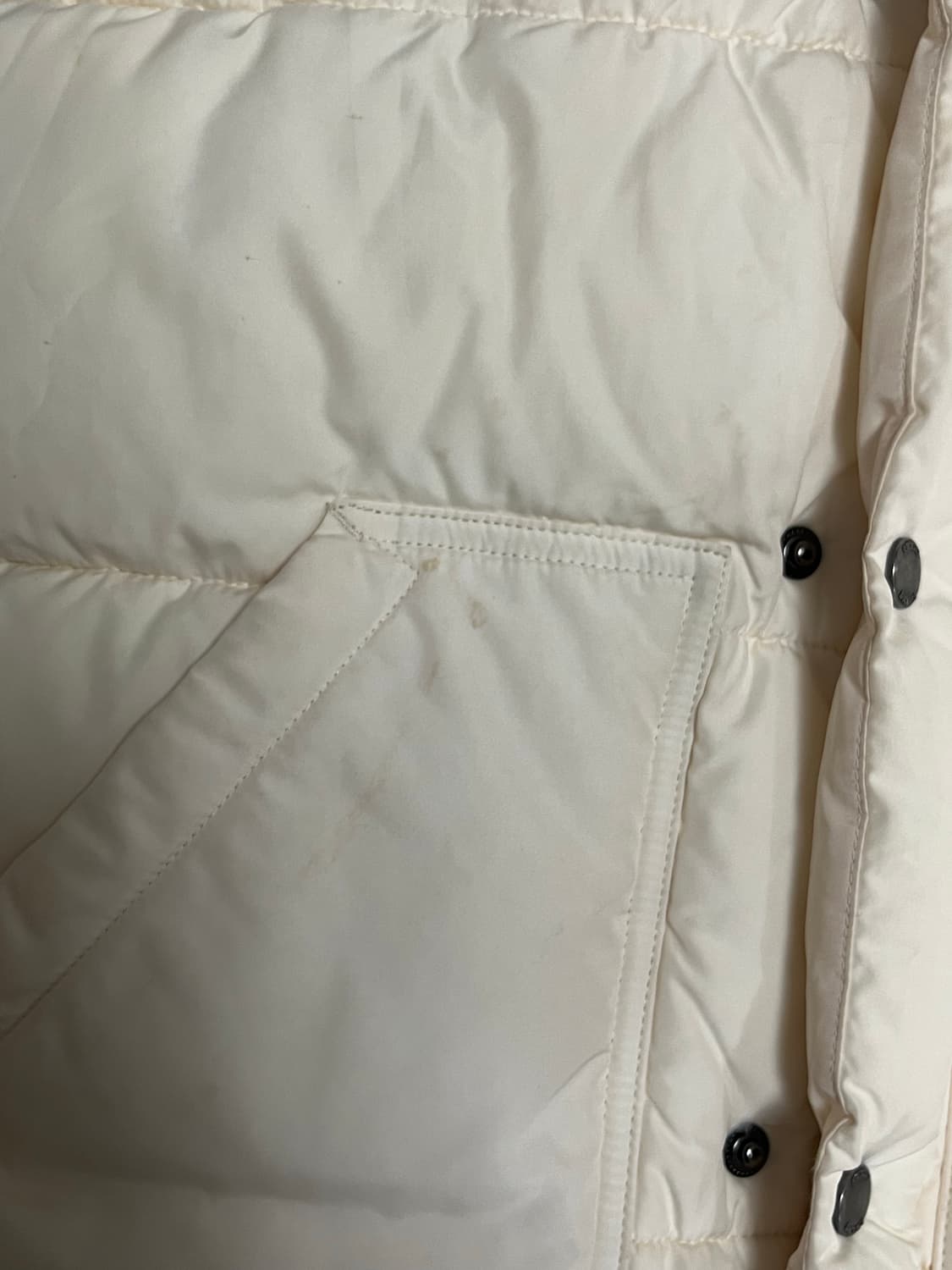 Dickies puffer vest cream ivory 상품이미지7