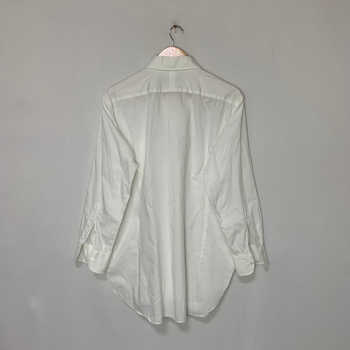 버버리 아이보리 셔츠 긴팔 XL 빈티지 상품이미지4
