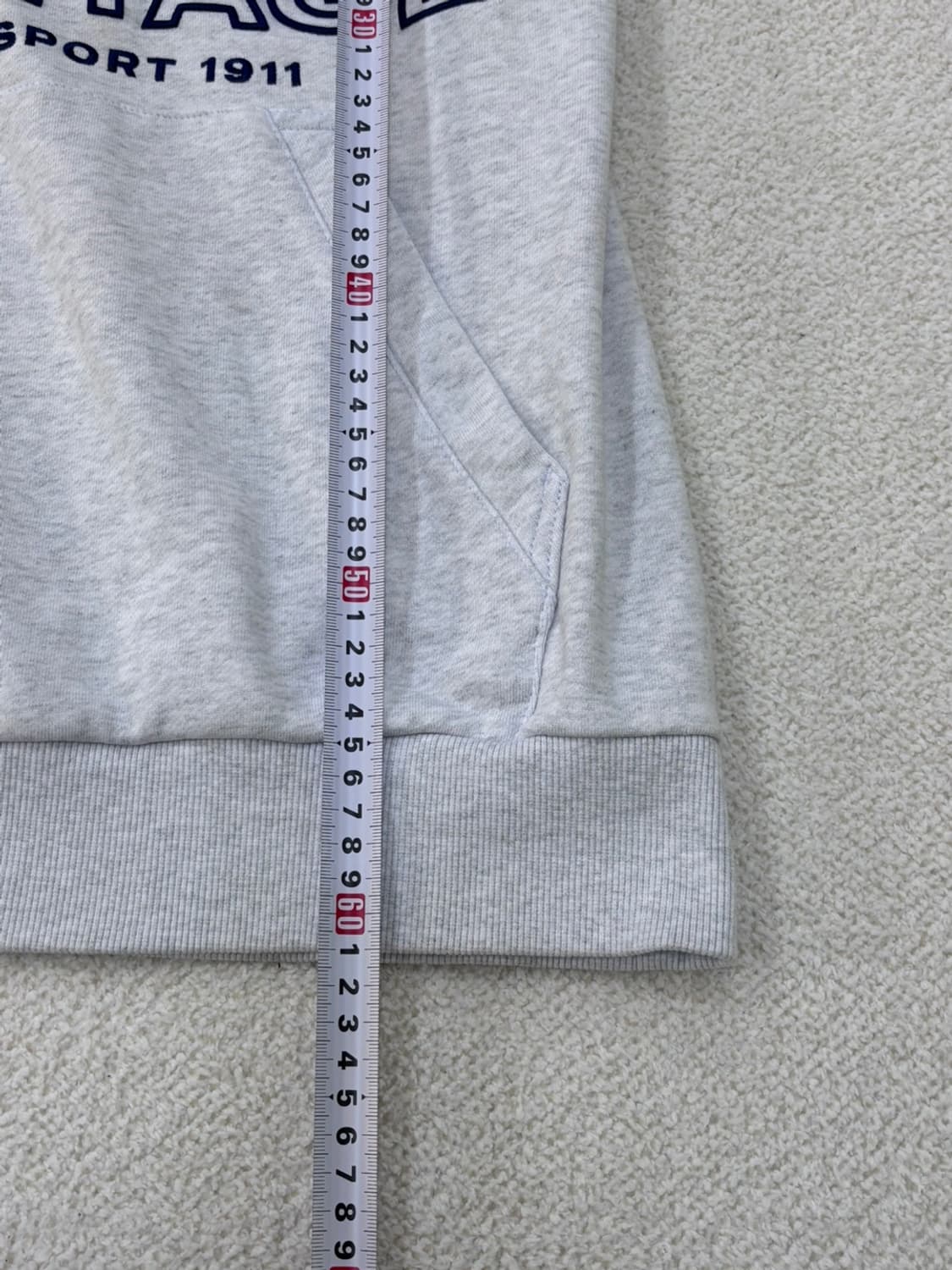 M 휠라 헤리티지 반집업 맨투맨 0306E 상품이미지6