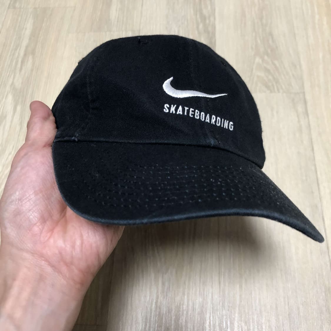(ONE SIZE) 나이키 SB 스케이트 보드 스우시 볼캡 블랙 모자 상품이미지9