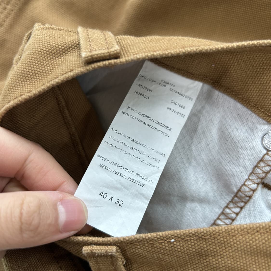 디키즈 브라운 팬츠 40 상품이미지3