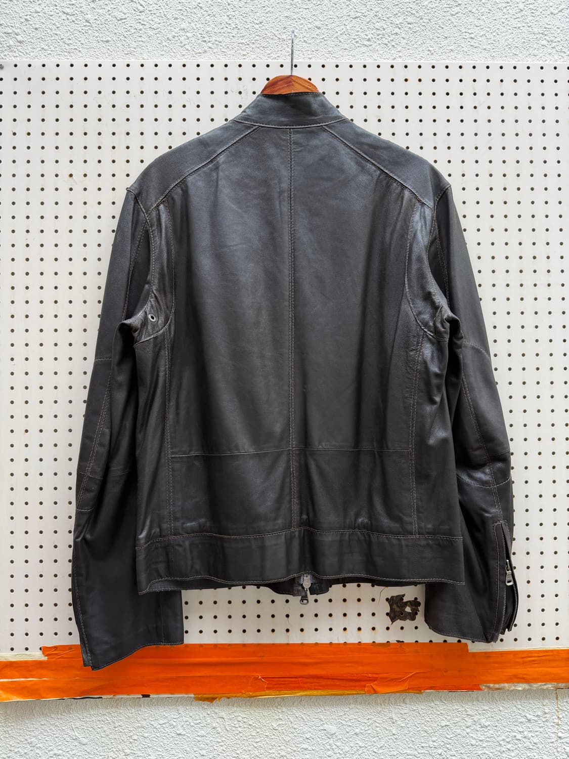 HUGO BOSS GOATSKIN LEATHER 휴고보스 염소가죽자켓 상품이미지7