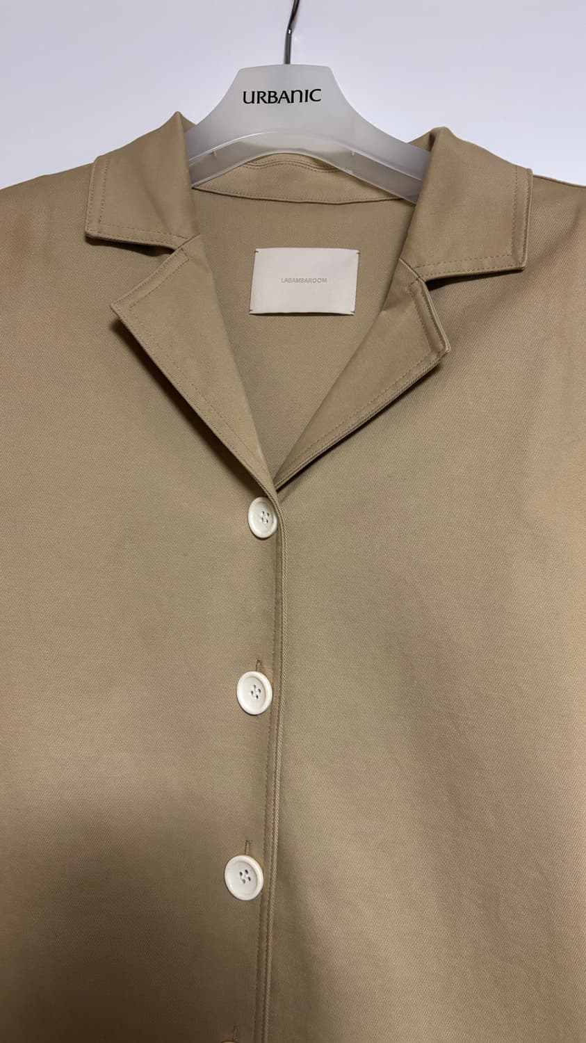 라밤바룸 트렌치 코트 드레스 베이지 상품이미지1