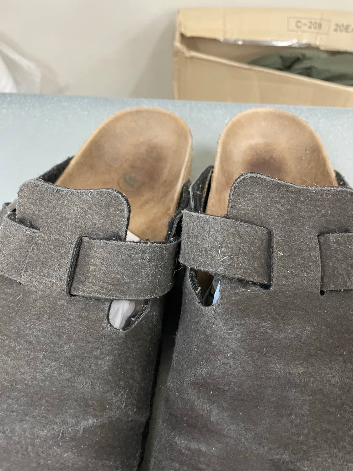 버켄스탁 보스턴 스웨이드 클로그 300 상품이미지8