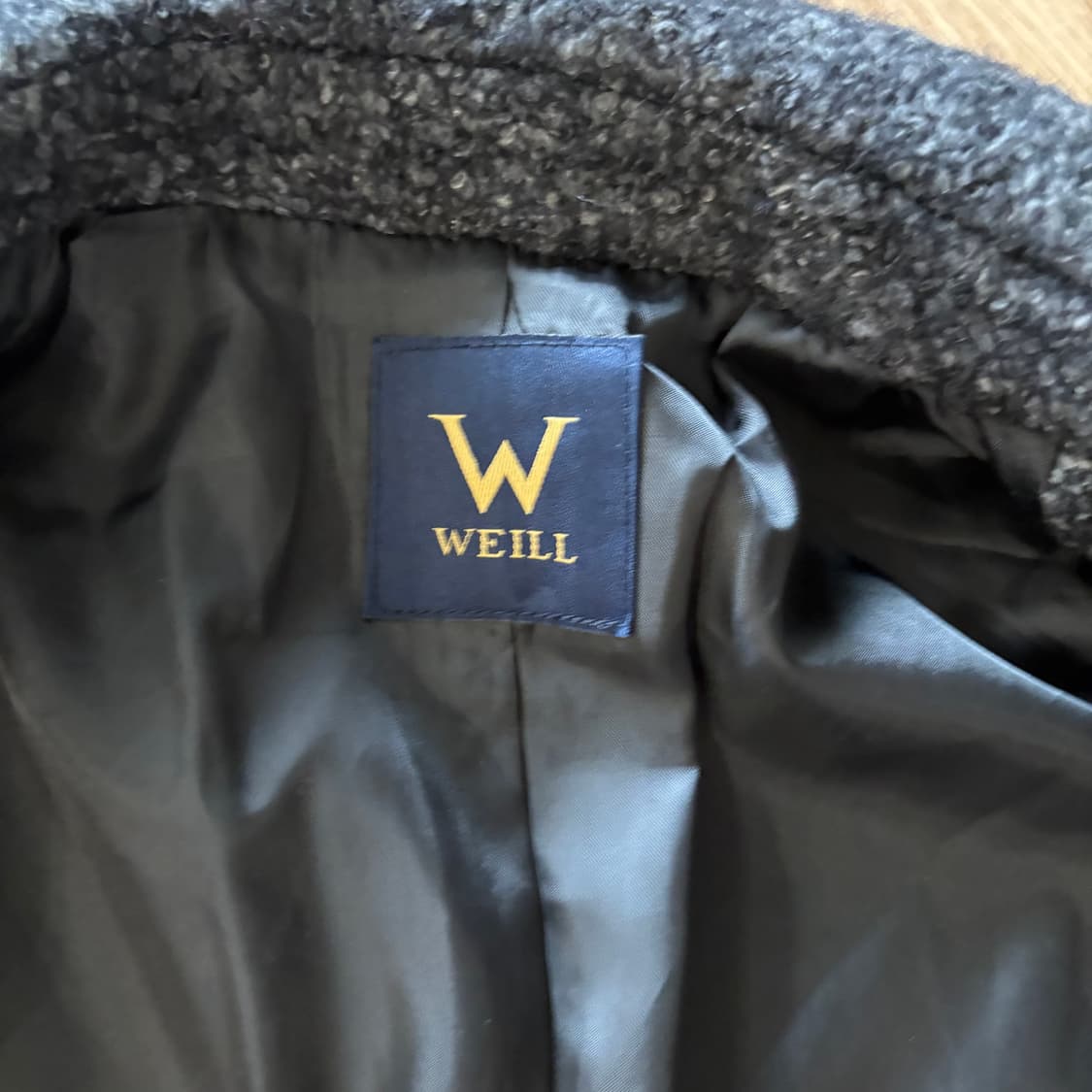 WEILL 웨일 모직 코트 회색 상품이미지6