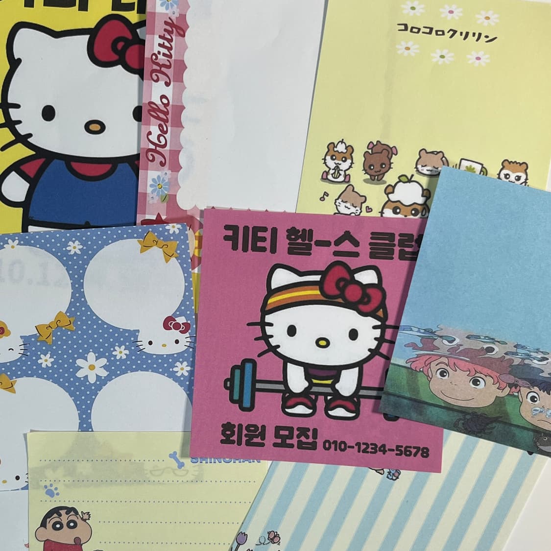 일괄) 일본 잡지 괴담레스토랑 다꾸테이프 여러종 스티커 메모지 슬리브 등 상품이미지5