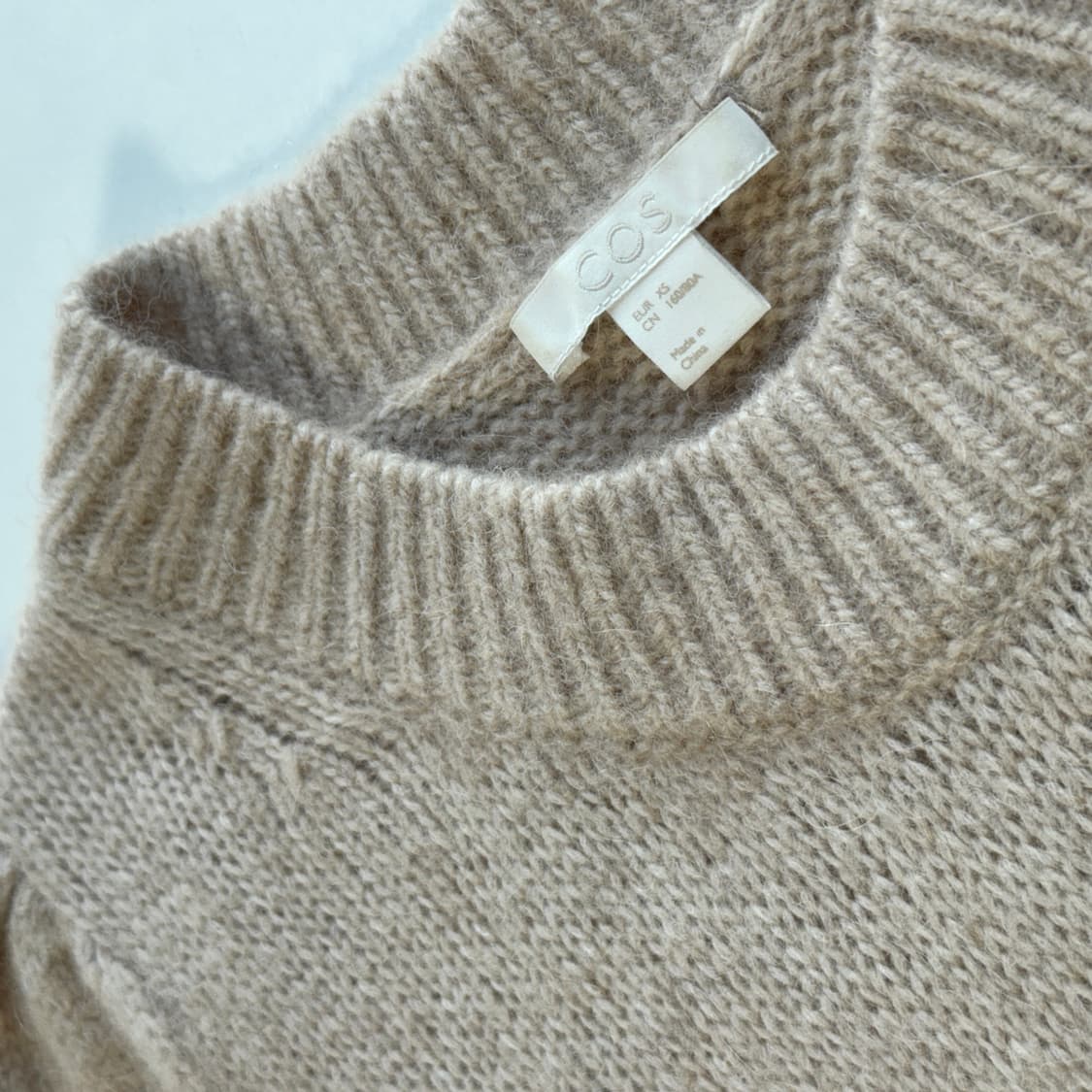 코스 COS 알파카 울 니트 탑 상품이미지2