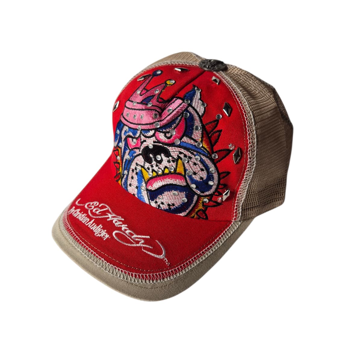EDHARDY) 에드하디 올드스쿨 큐빅 불독 매쉬캡 상품이미지2