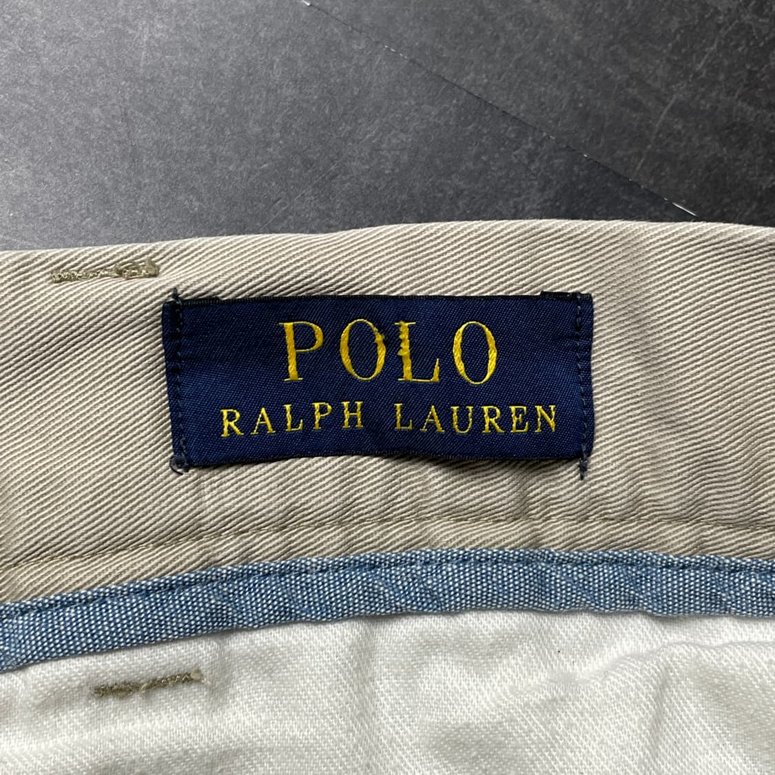 RALPH LAUREN 랄프로렌 빈티지 베이지 치노 하프팬츠 A01082 상품이미지9
