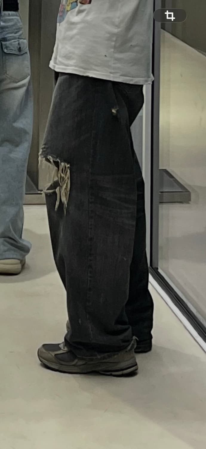 [S] KAMIYA 카미야 데님 와이드 팬츠 상품이미지7