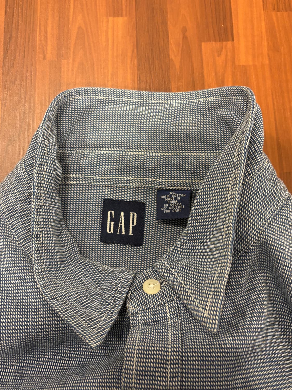 90s Gap 올드갭 투포켓 데님 셔츠 상품이미지7