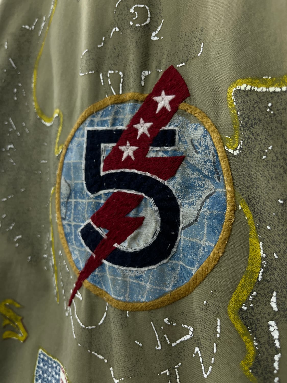 폴로 랄프로렌 5함대 괌탈환 M43 밀리터리 썬페이딩 필드 자켓 M 상품이미지8