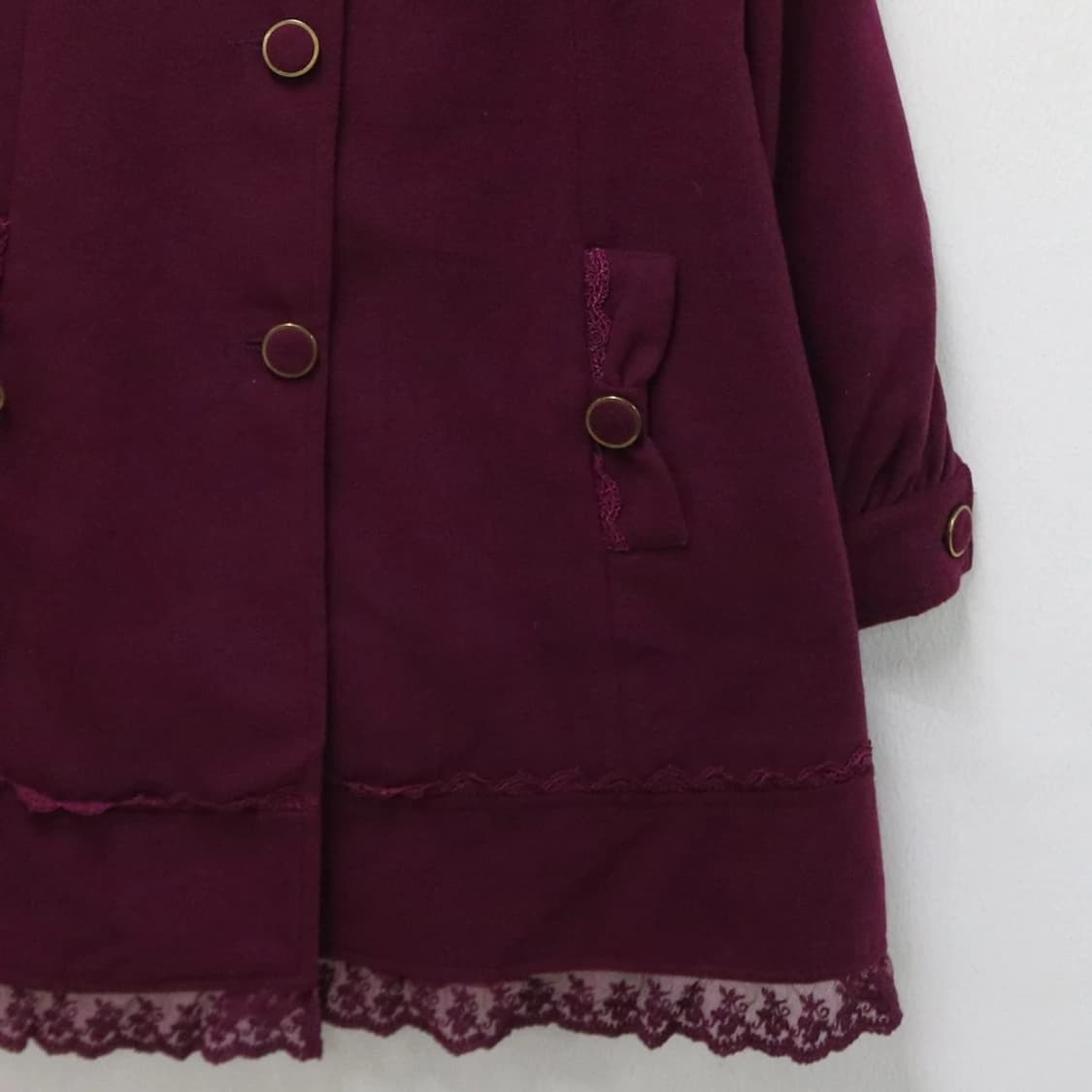 액시즈팜 오네갸루 발레코어 코트 63587 상품이미지4