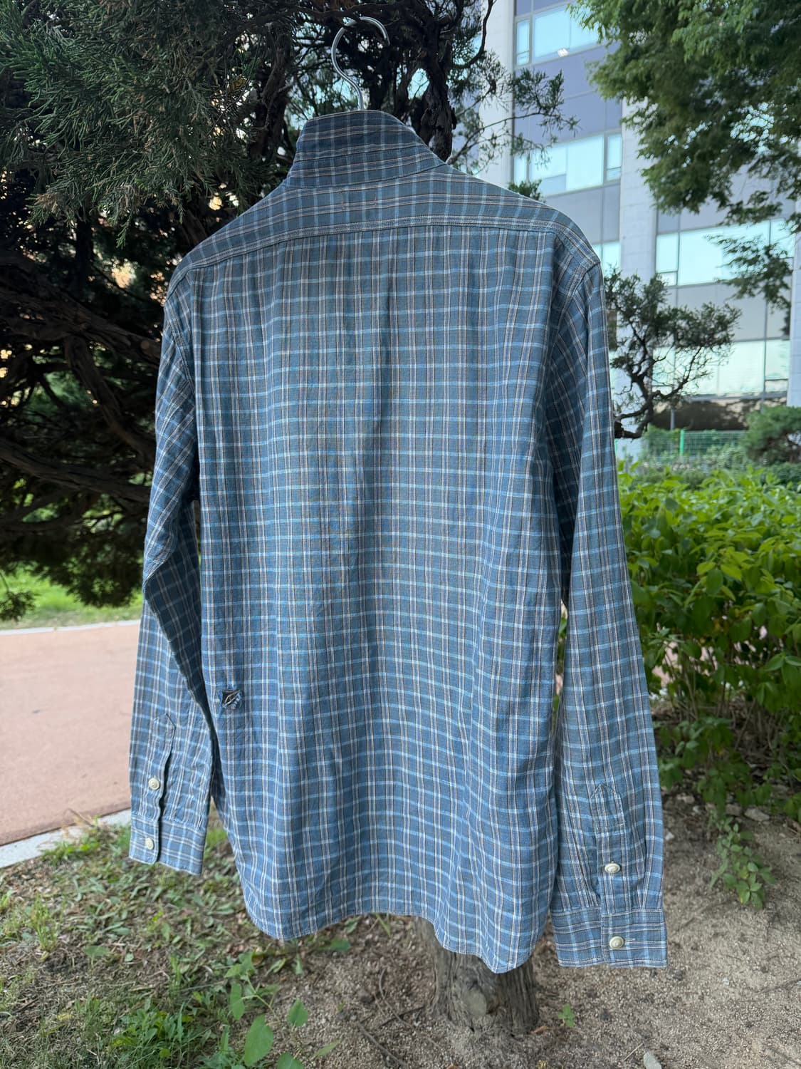 [S]구멍 뚫린 올드 조 워크 셔츠 상품이미지3
