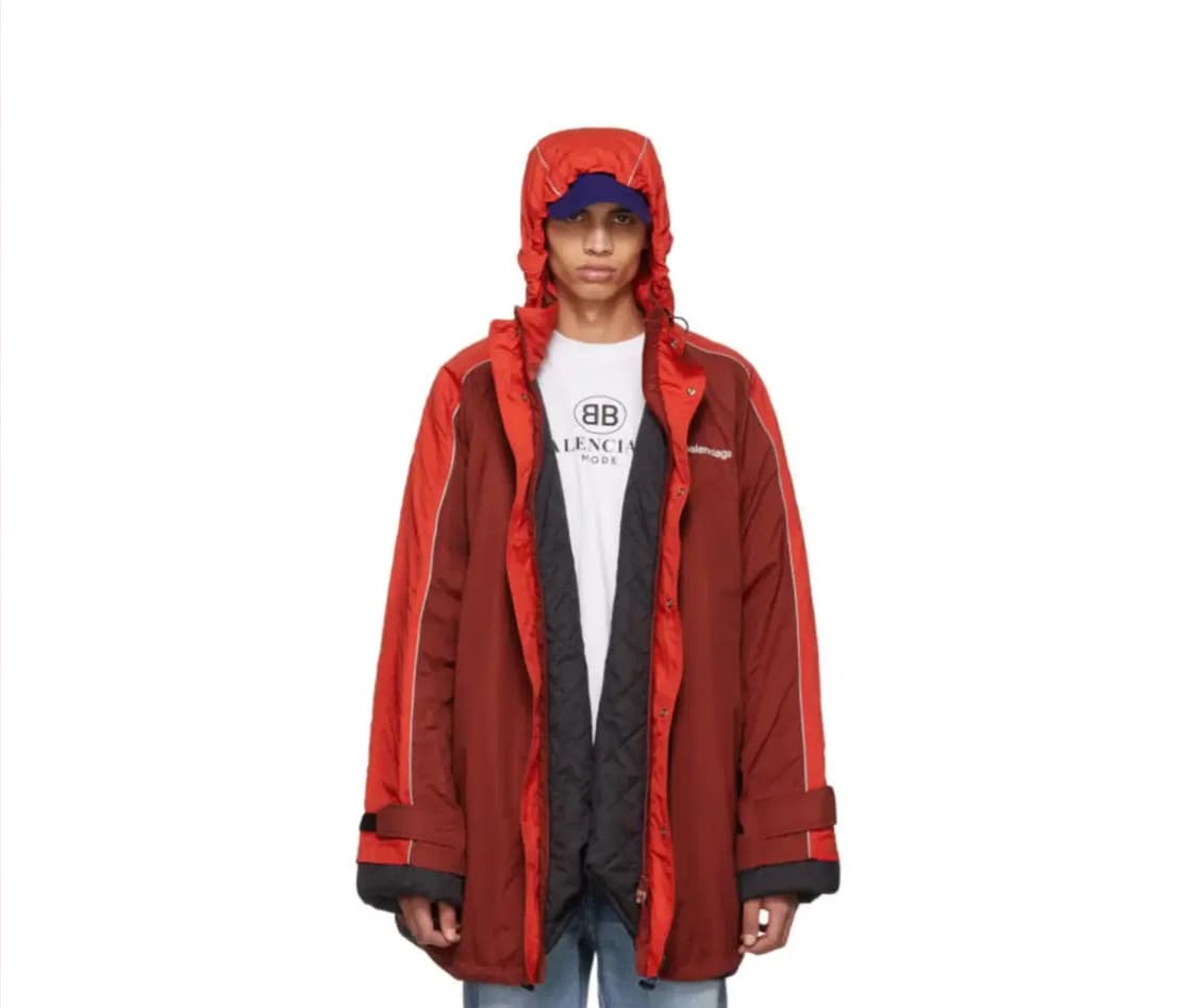 [XS] 발렌시아가 쉘 라이닝 파카 상품이미지1