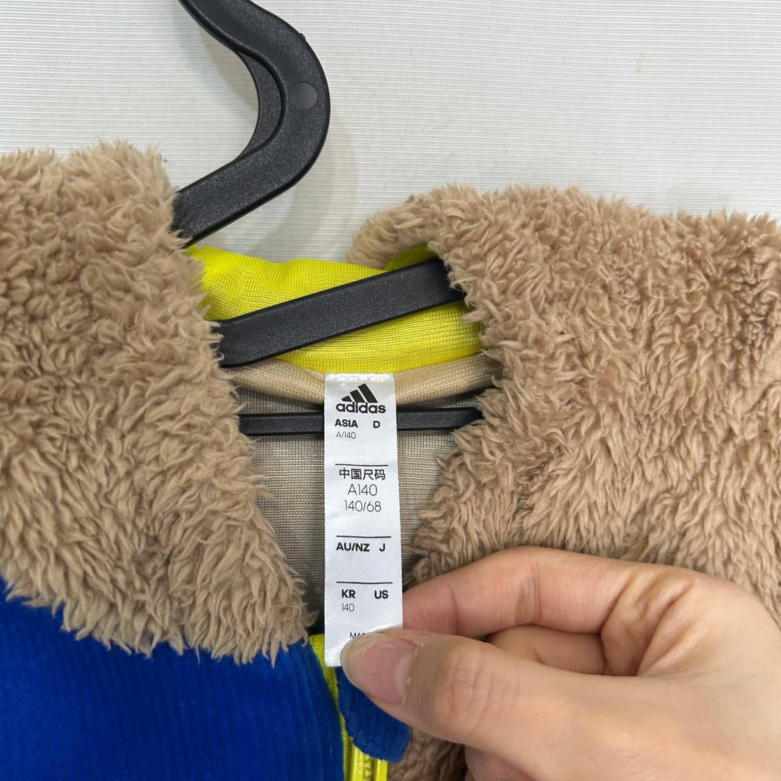 아디다스 키즈 후리스 집업 140 상품이미지2