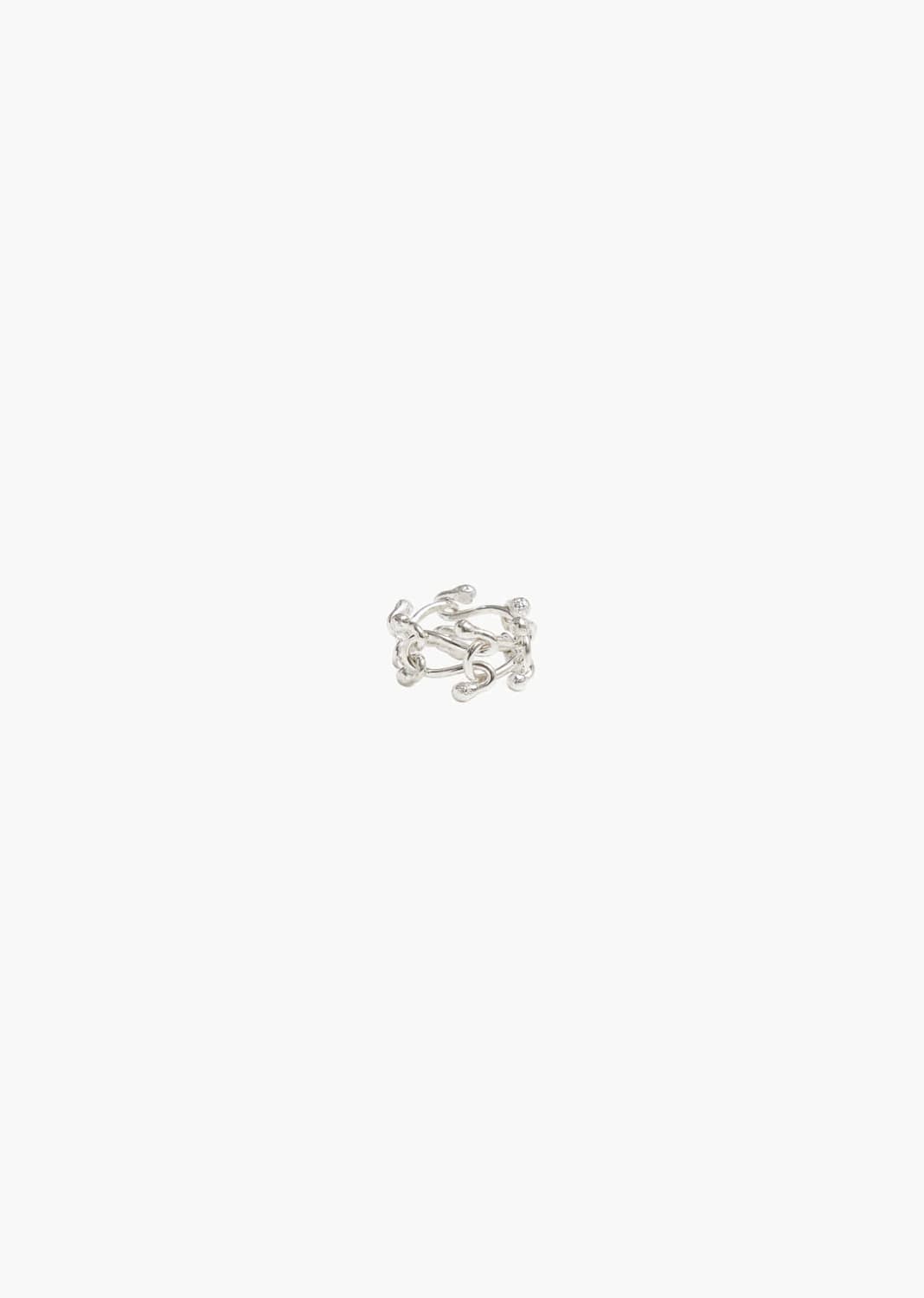 샵아모멘토 반야순다리 Link Ring / Skinny, Silver 7 상품이미지1