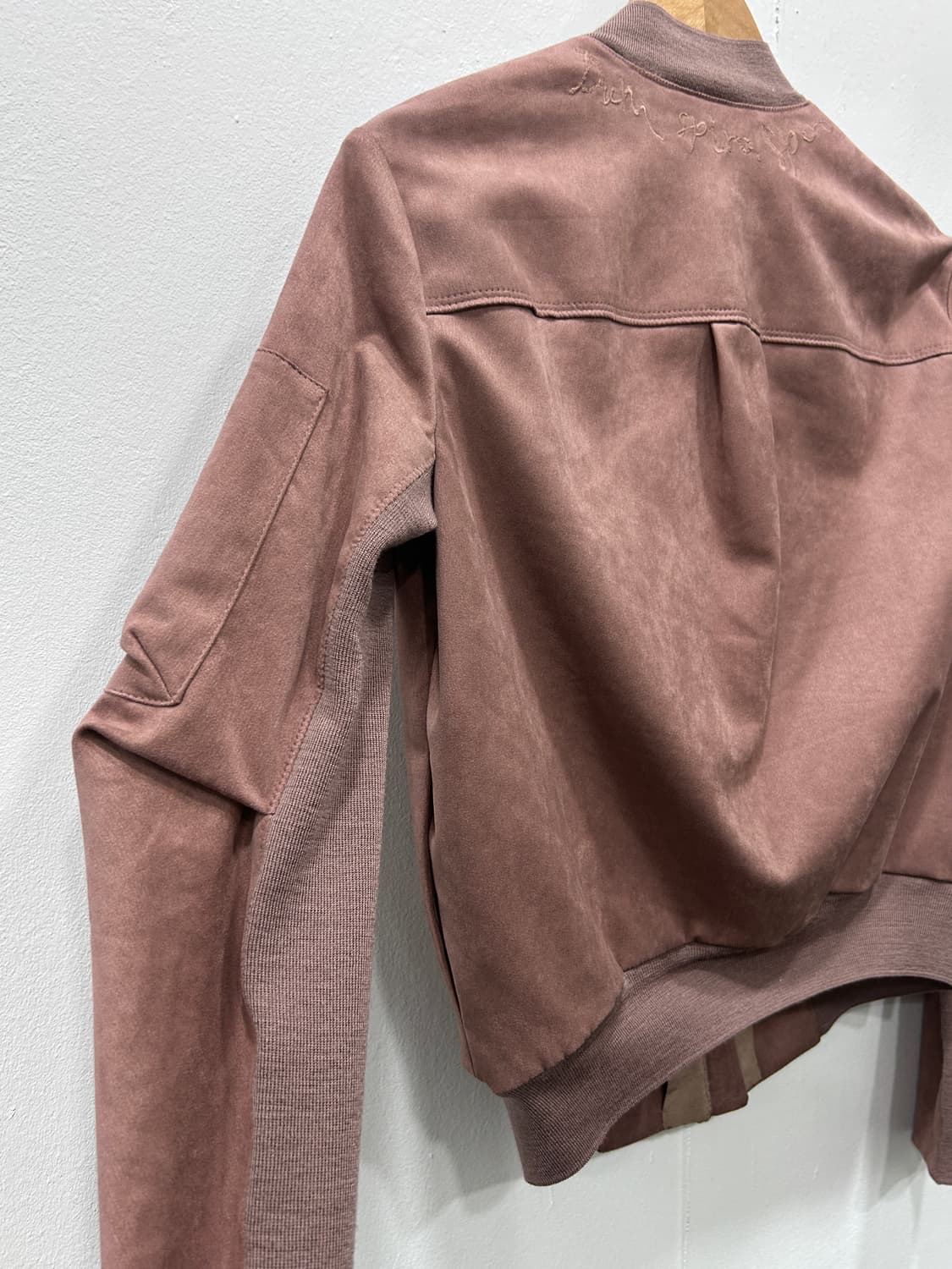 한섬 타임 바이커 집업 자켓 봄버 82사이즈 상품이미지10