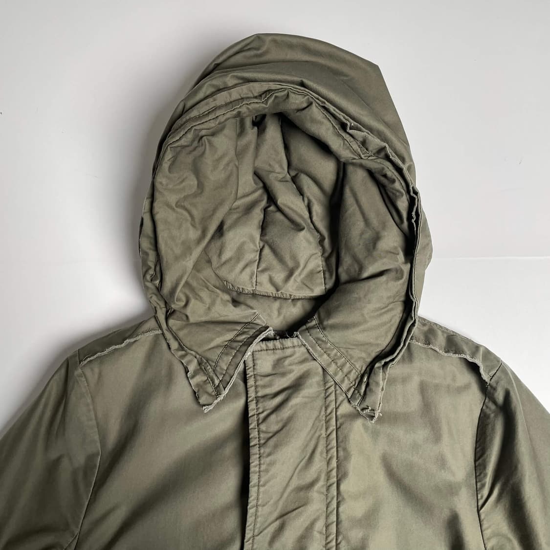 Zucca 코튼 와이어 후드 파카 상품이미지3