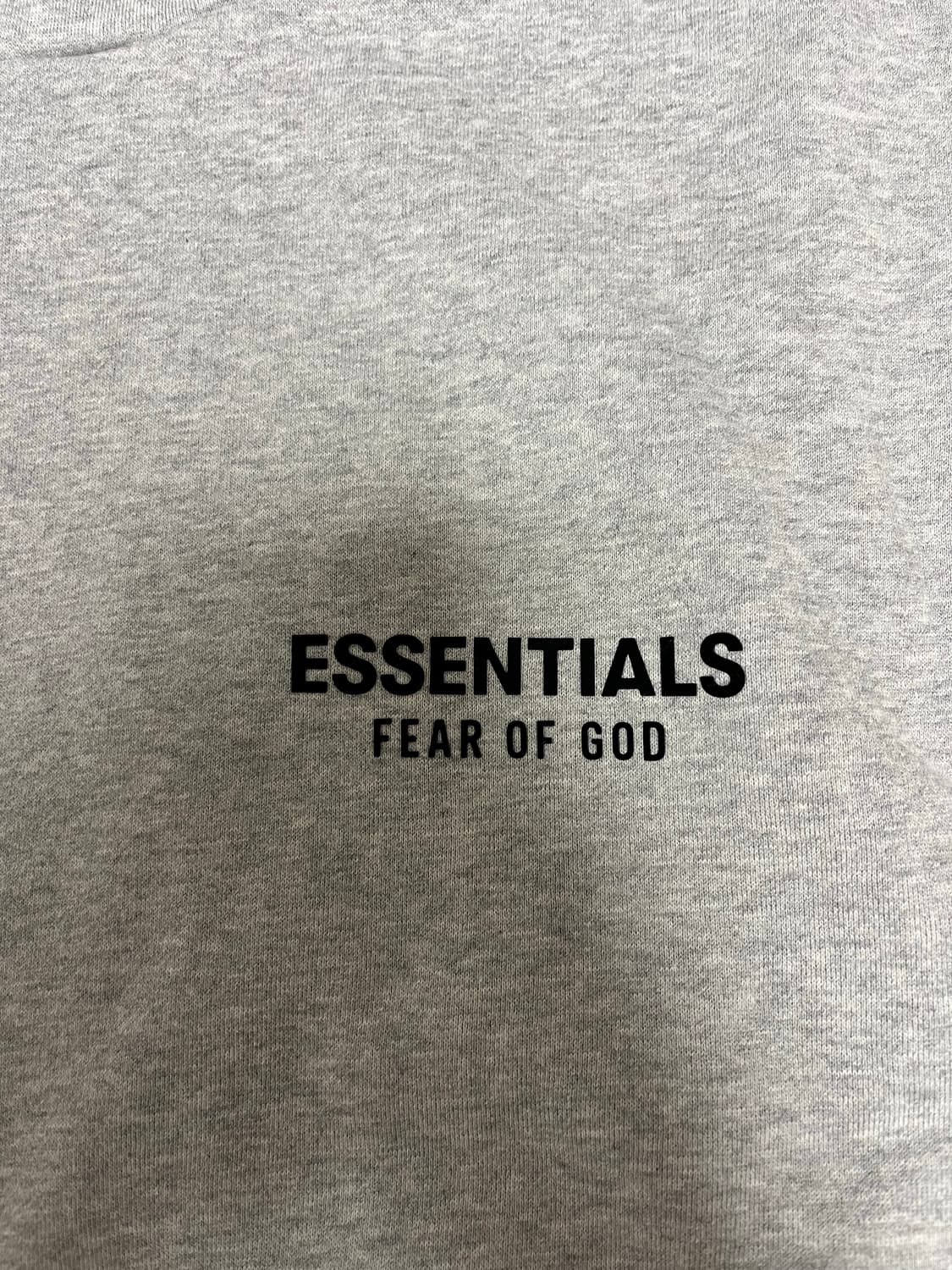 에센셜 Fear Of God 그레이 후드티M 24FW  상품이미지2