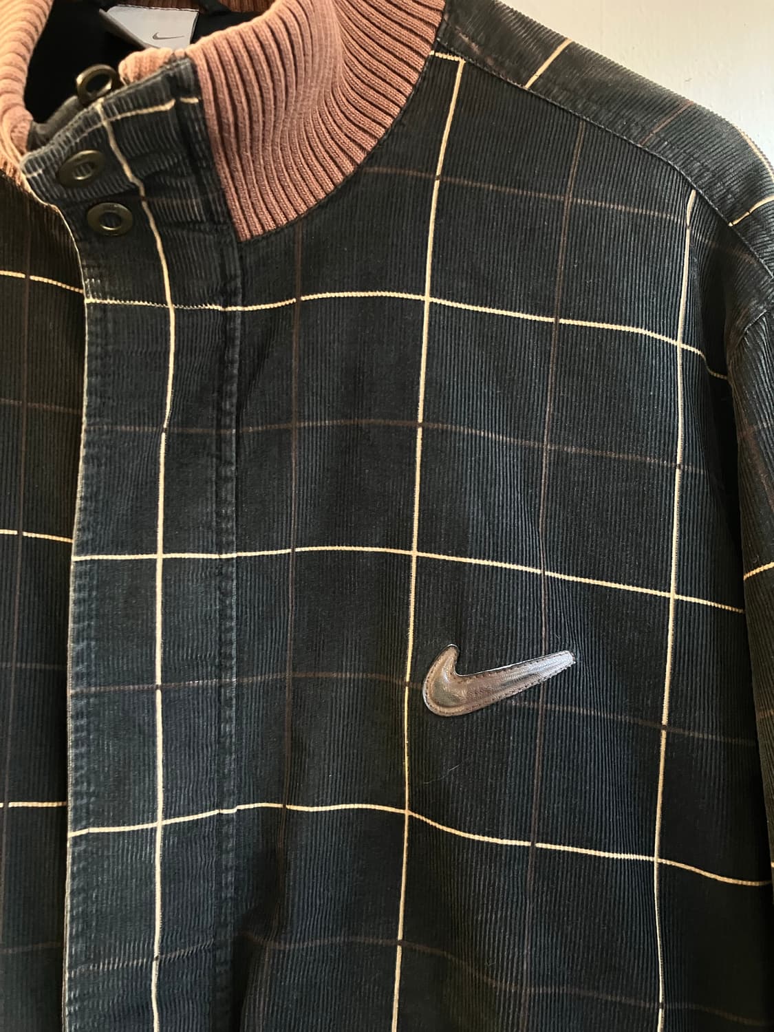 나이키 코듀로이 체크 자켓 XXL 상품이미지2