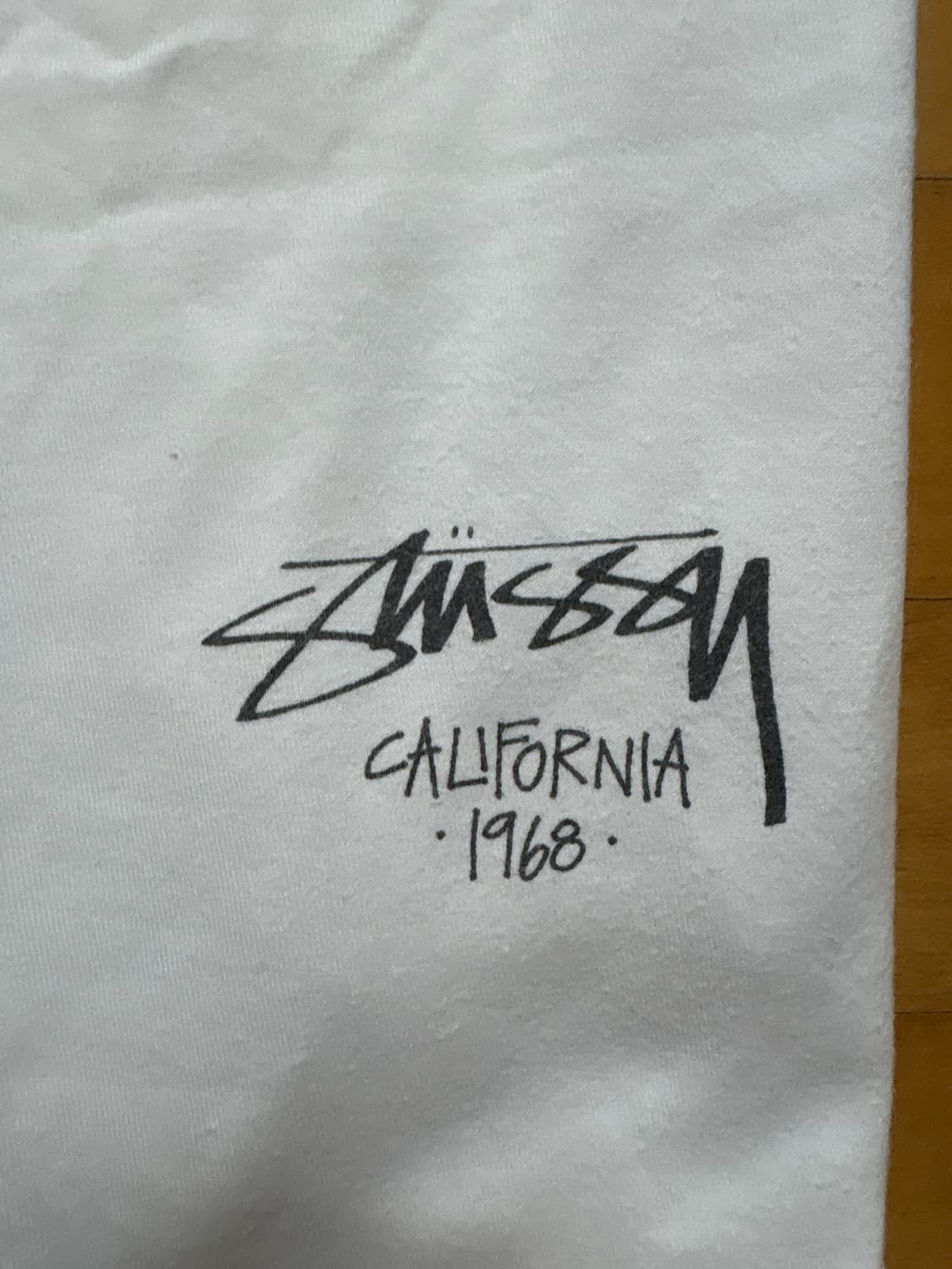 스투시 캘리포니아 '68 티셔츠 화이트 상품이미지3