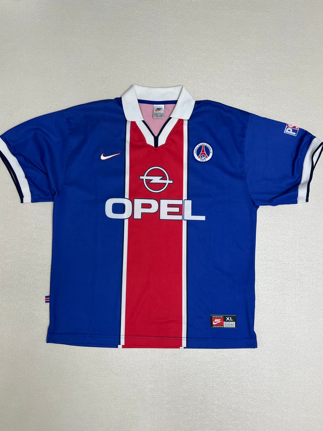 97/98 나이키 파리생제르망 psg 홈유니폼 XL사이즈 상품이미지1