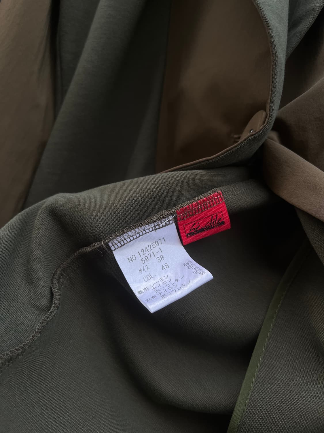 Vintage (maede in japan) 나일론 도킹 블레이저 상품이미지7