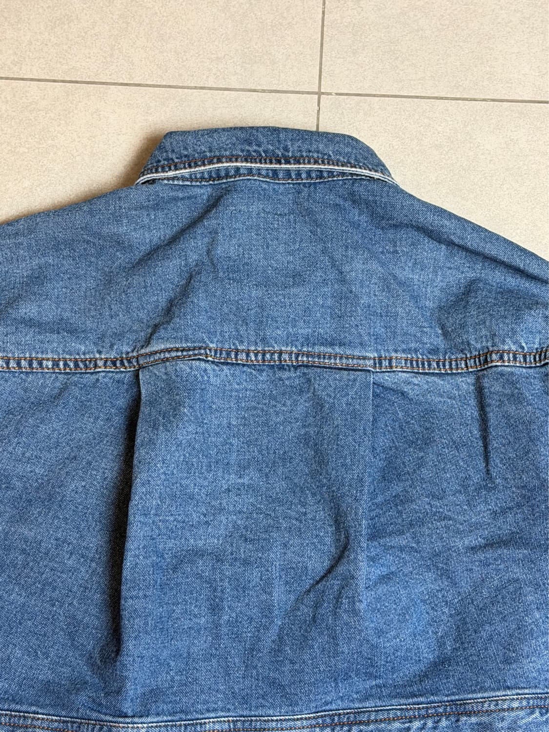 빔즈 크롭 데님 자켓 원사이즈 상품이미지5