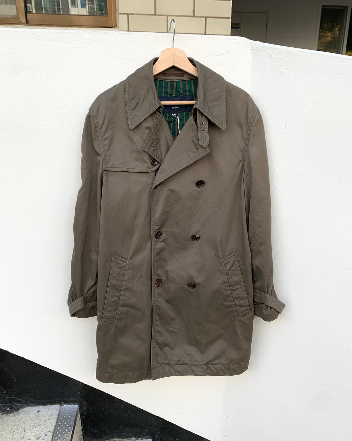 꼼데가르송 옴므 트렌치 코트 상품이미지1