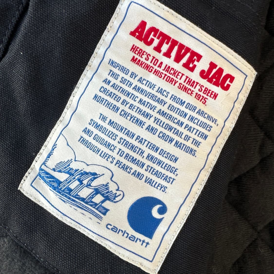 L 칼하트 50주년 기념 한정판 몬타나 액티브 자켓-블랙 상품이미지6