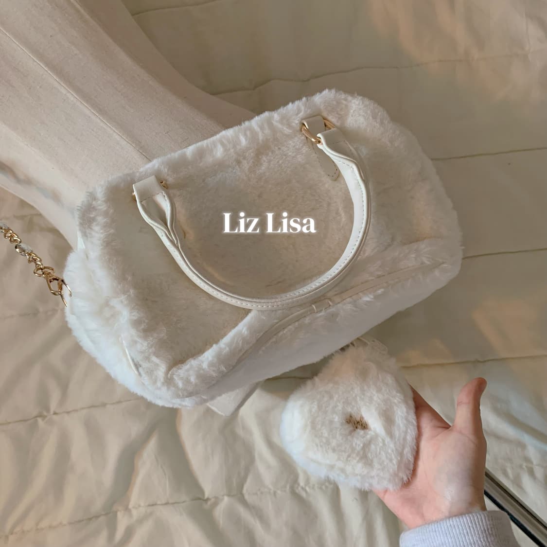 liz lisa 리즈리사 퍼 가방 일본빈티지 빈티지 가방 페어리 가방 상품이미지1