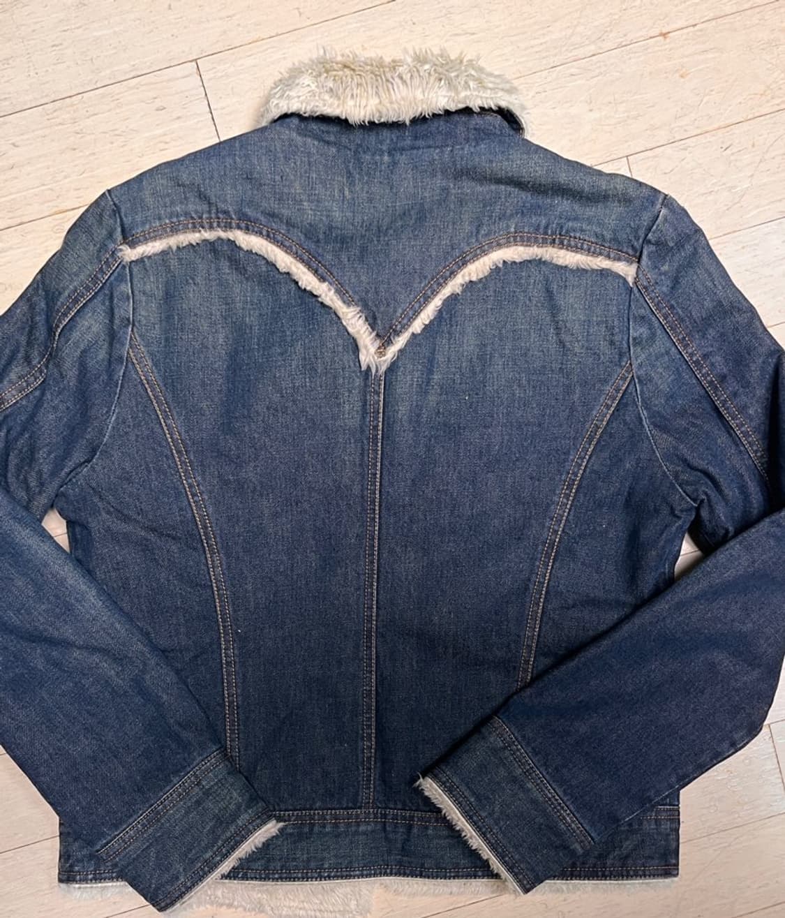 리바이스 쉐르파 퍼 청자켓(L) 상품이미지5