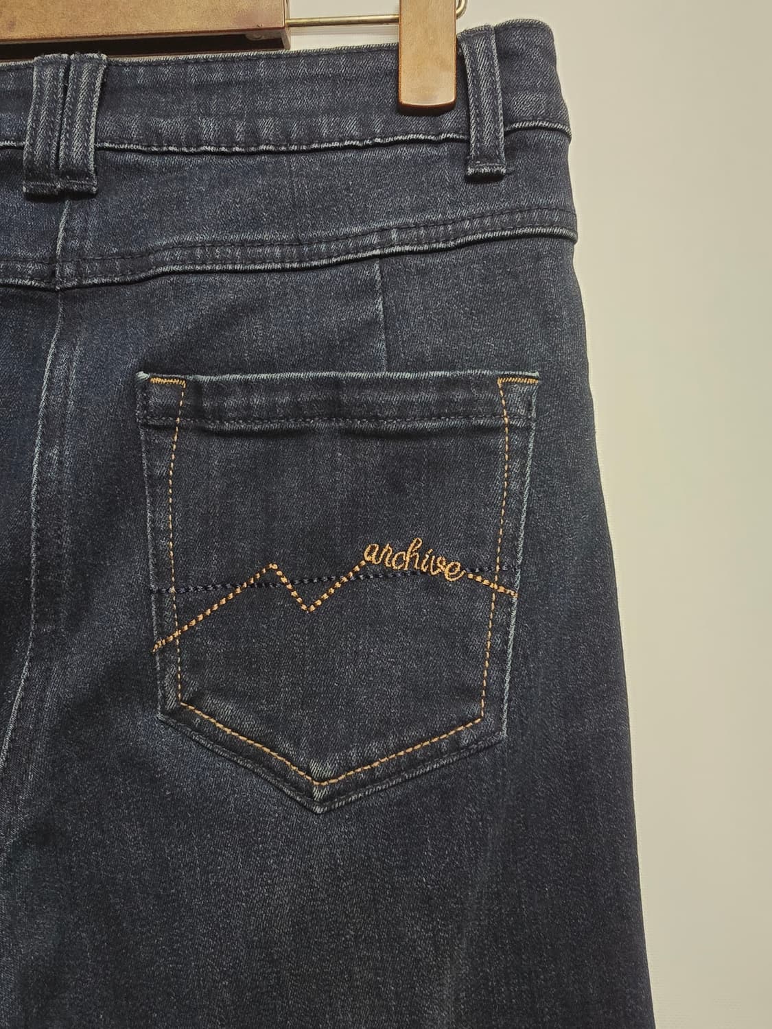 크레송 데님팬츠 기모 상품이미지5