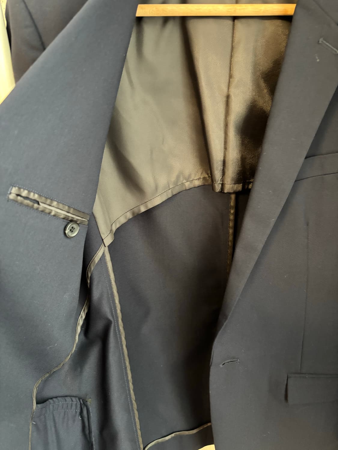 TATE 남성 네이비 블레이저 L사이즈 상품이미지4