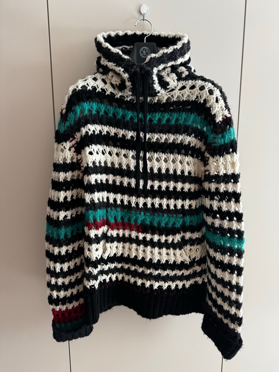 마르니 니티드 스트라이프 후드 46  상품이미지2