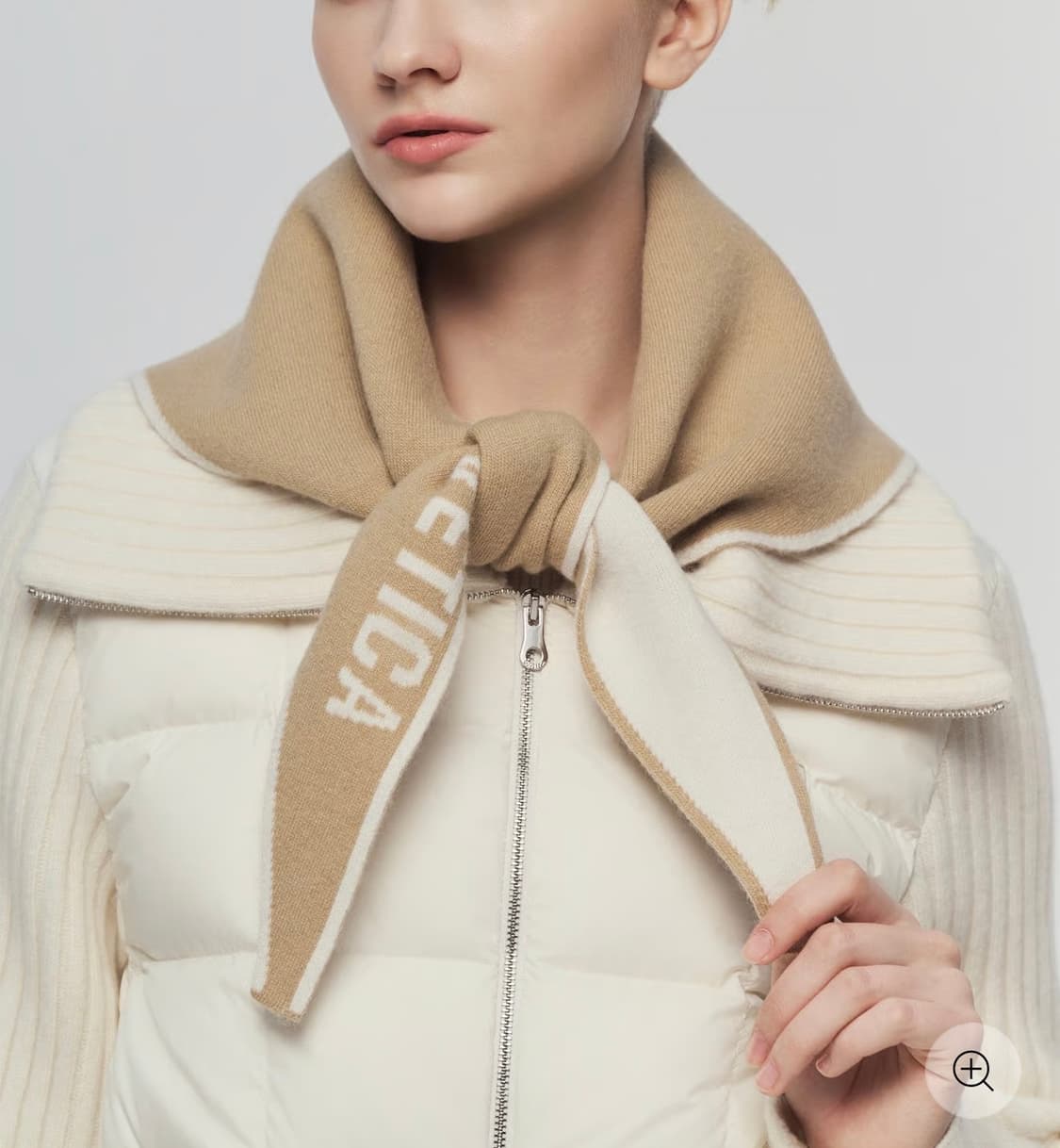 새상품 듀베티카 25fw 로텔로 니트 스카프 상품이미지2