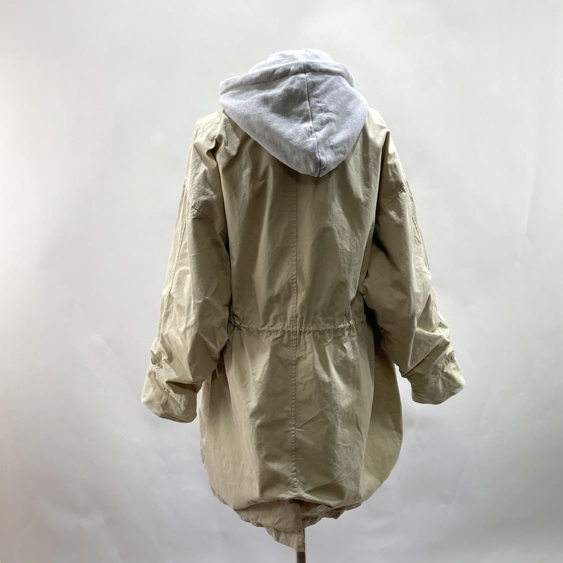 에잇컨셉 여성후드트렌치코트 베이지 FREE  상품이미지3