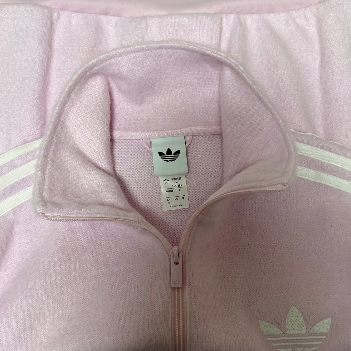 아디다스 오리지널 모헤어 파이어버드 핑크 져지 사이즈 M 상품이미지4