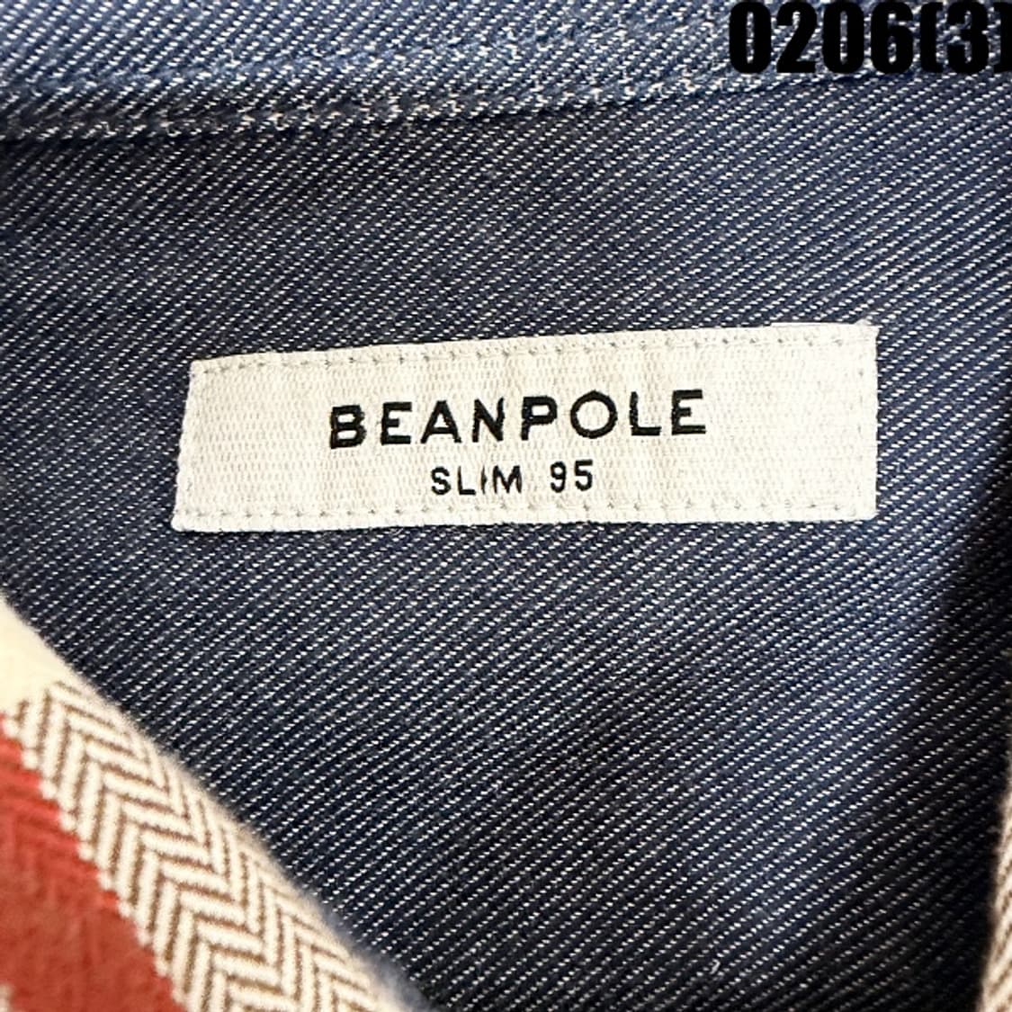 [95] 빈폴 슬림핏 체크 셔츠 남방 0206(3) 상품이미지3