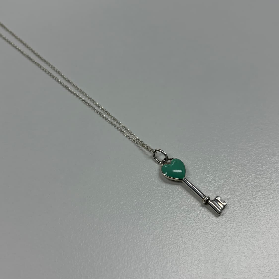티파니앤코 민트 하트 태그키 목걸이 상품이미지9