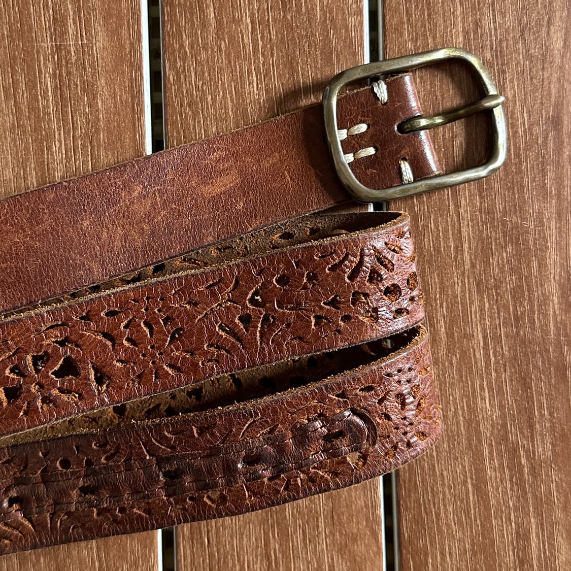 Shuca by Global Work ethnic leather belt 상품이미지2