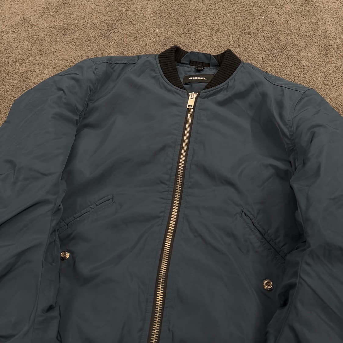 [ 정품/S ] 디젤 MA-1 블루종 항공점퍼 상품이미지1
