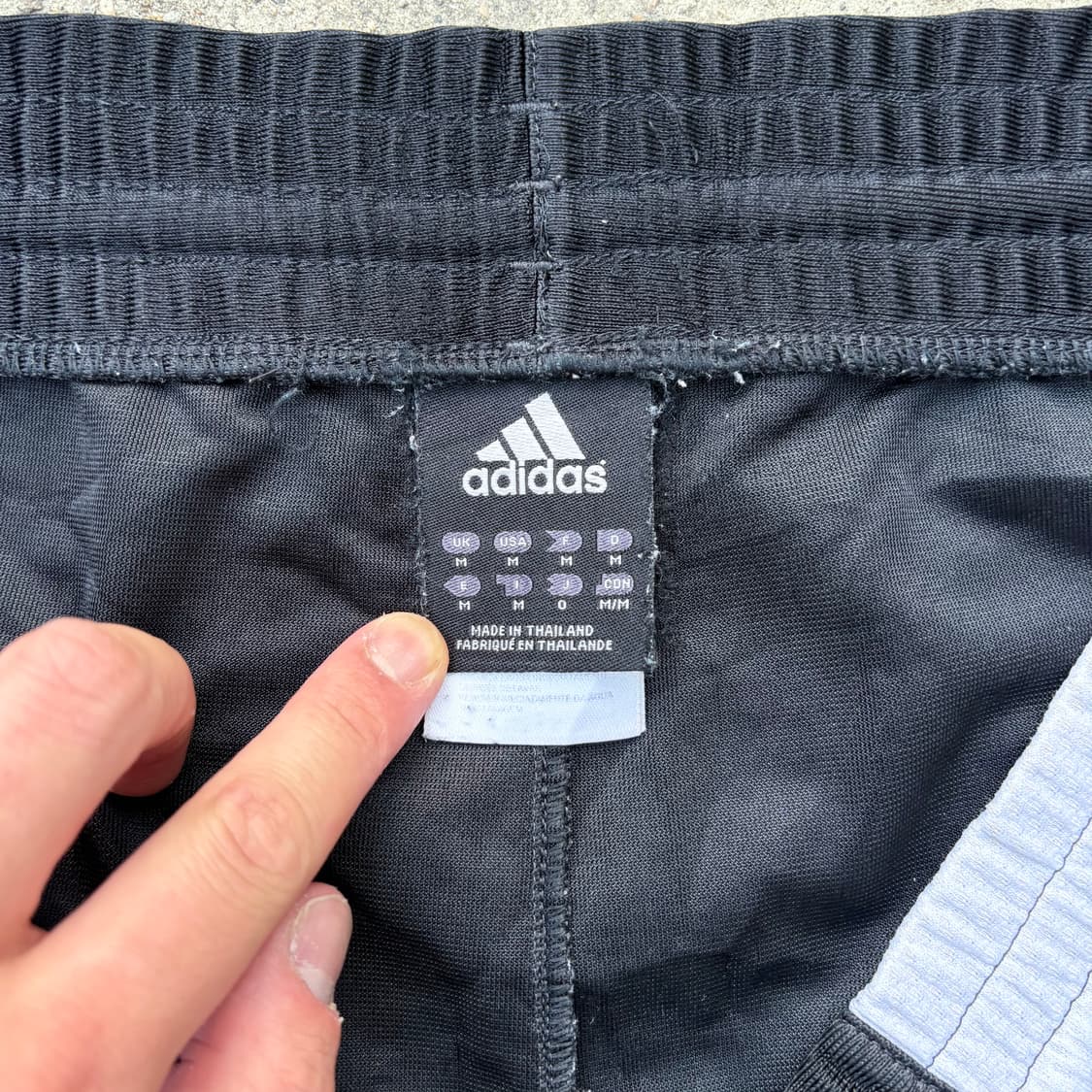 (L) 00s 아디다스 트레이닝 농구 하프 팬츠 상품이미지4