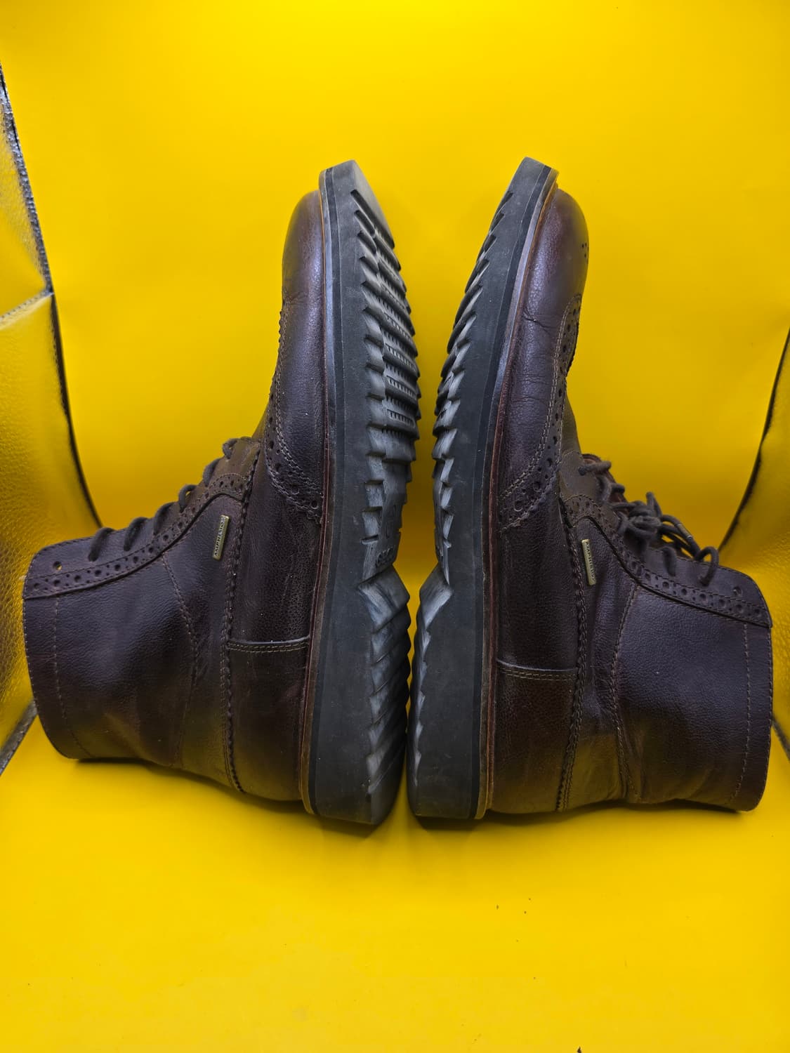 제옥스 GEOX 남성 가죽 워커 부츠 (브라운)255~260(40싸이즈) 상품이미지4