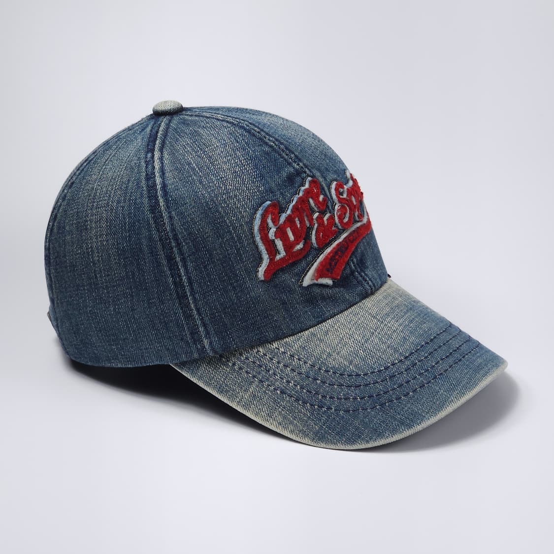 메트로시티 ITALY 데님 Y2K 빈티지 볼캡 모자 상품이미지3