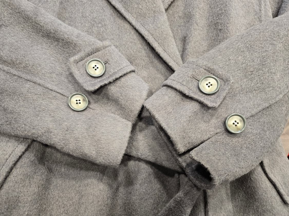 새상품) 올리브데올리브 핸드메이드 모+캐시미어 코트 S (55) 상품이미지5